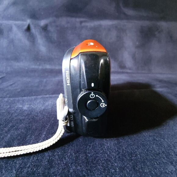 Fujifilm FinePix XP90 Orange 16.4 MP 5x Optical Zoom Digital Camera TESTED Works - Picture 8 of 9